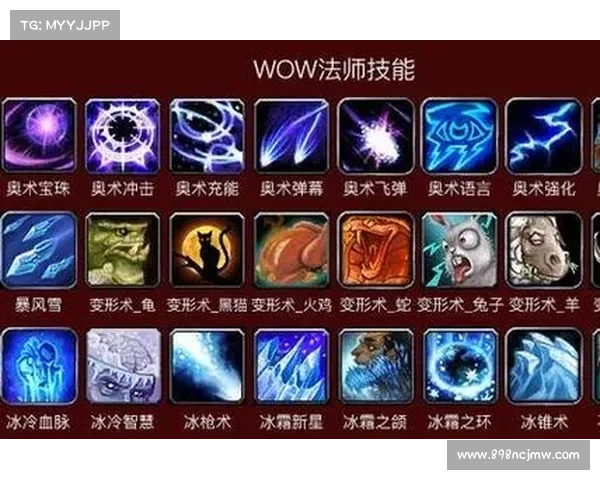 魔兽世界技能图标位置图片视频教学